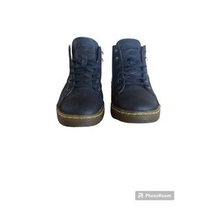 Dr Martens Coburg Chukka Black Leather Lace Up Ankle Boots Men's Size 8 (L9)